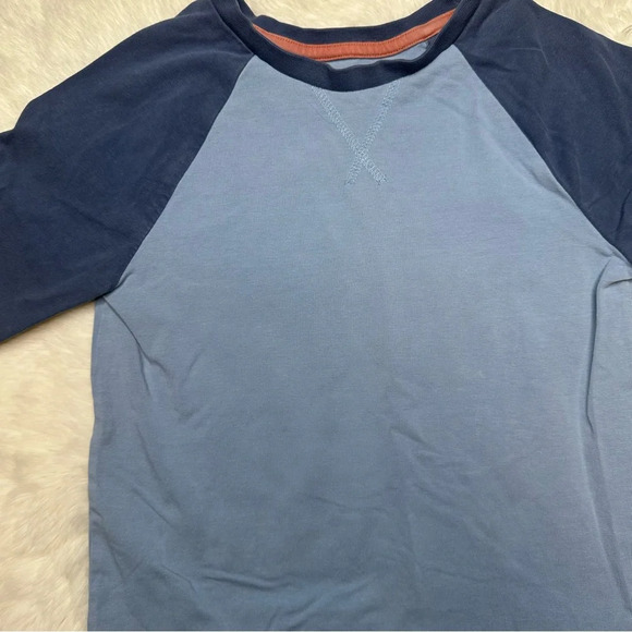 Tommy Bahama Long Sleeved Raglan Shirt Blue Size 6 - Picture 4 of 16